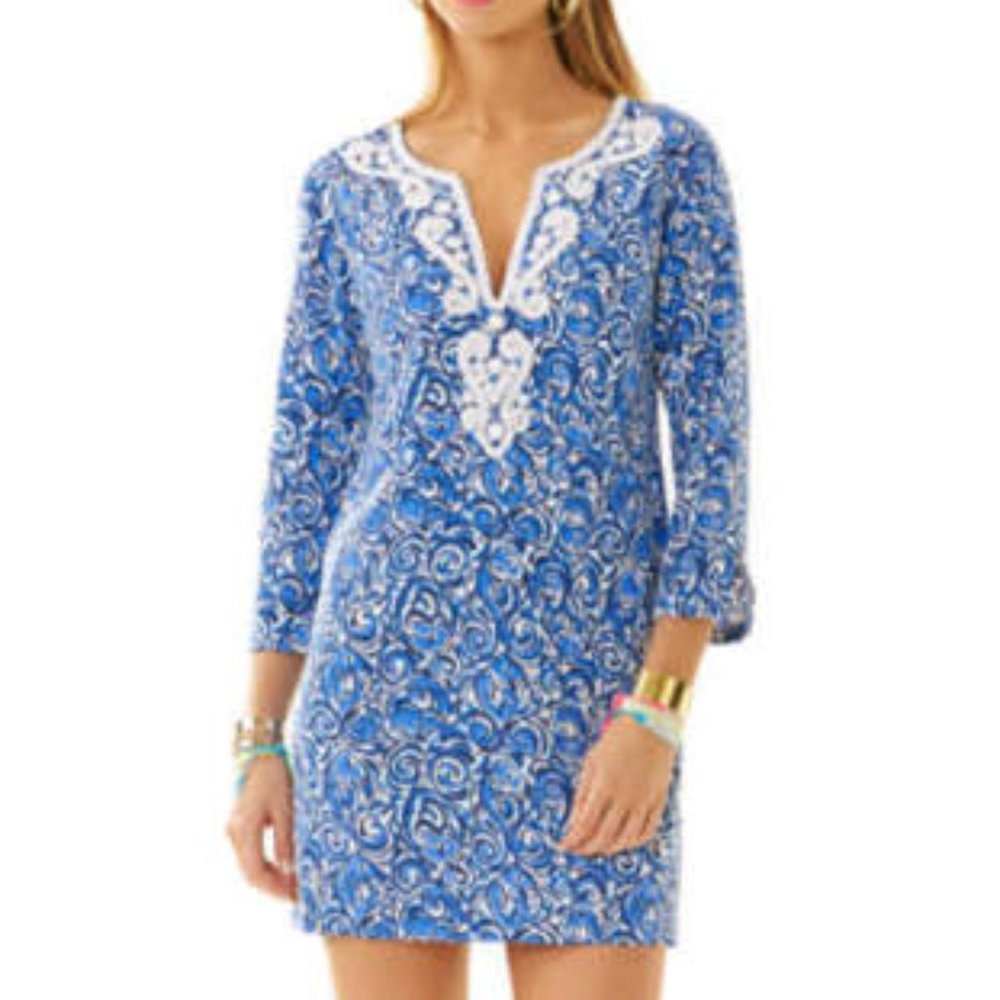 Lilly Pulitzer Chasing Tail Julianna Tunic Dress - Small